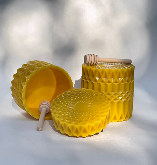 Beeswax Honey Pot
